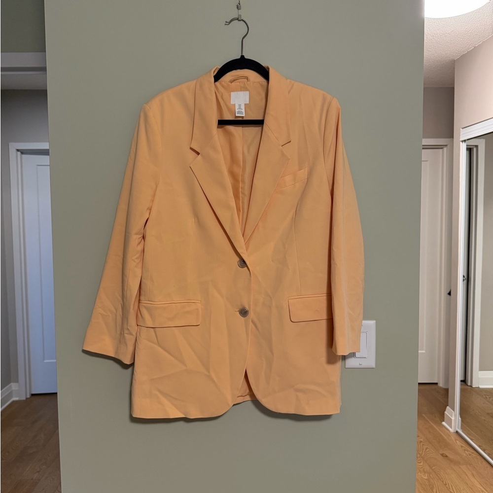 H&M Apricot Blazer Size Medium